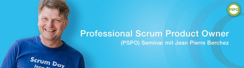 Jean Pierre Berchez ist Professional Scrum Trainer für Scrum Master und Product Owner Seminare