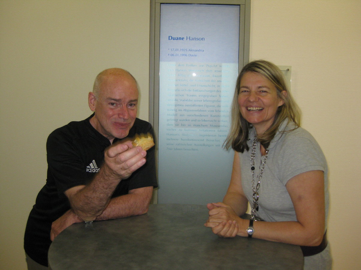 Ken Schwaber und Uta Kapp in der Pause eines CPSM Seminars im Stuttgarter Engineering Park